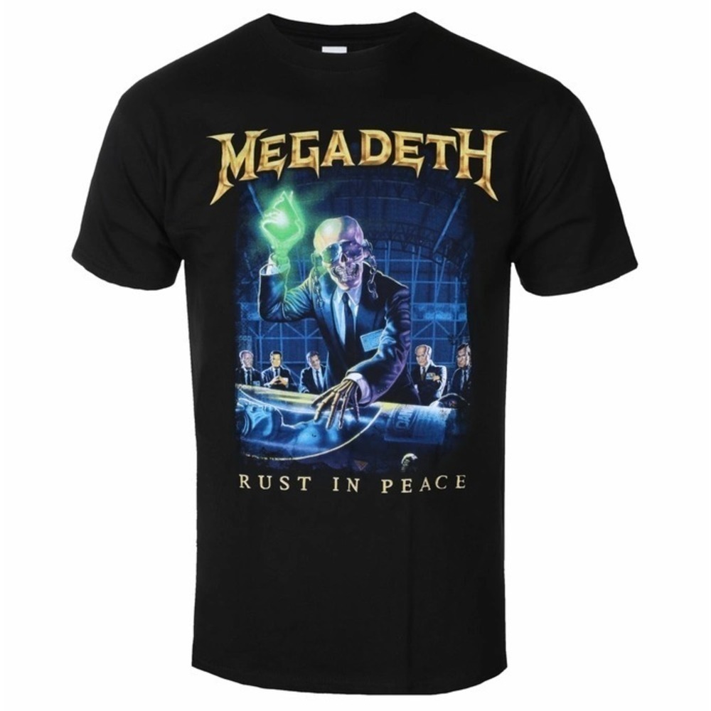 Megadeth Rust In Peace Thrash Metal Album Art Graphic T-Shirt